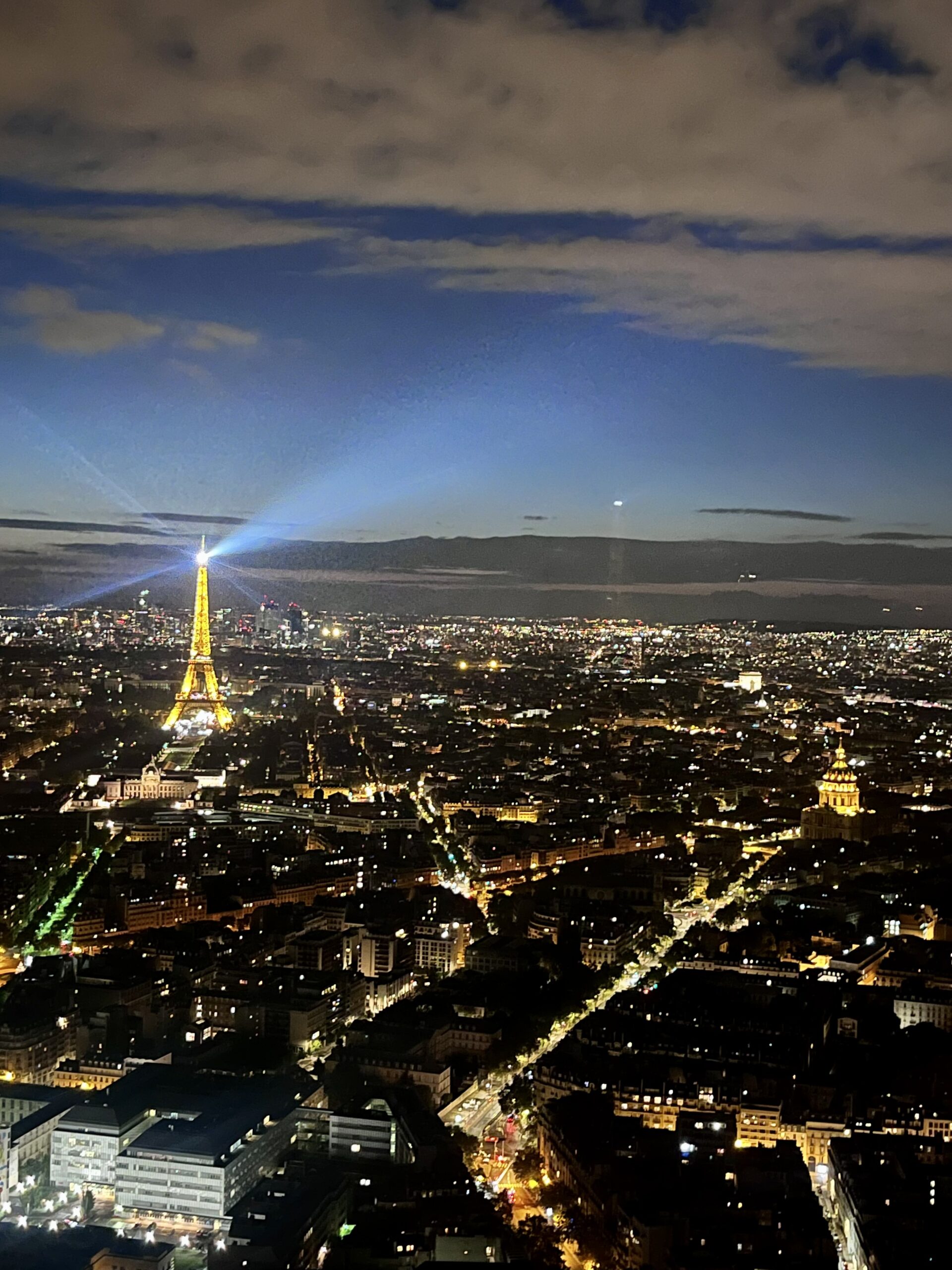 View from Montparnasse Tower